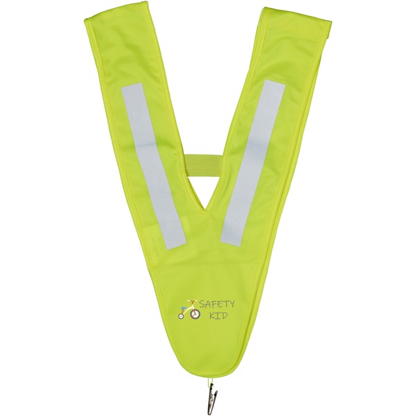Nikolai v-shaped reflective safety vest for kids