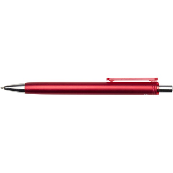 Feld RCS recycled ballpoint pen with metallic finish (black ink) - Red