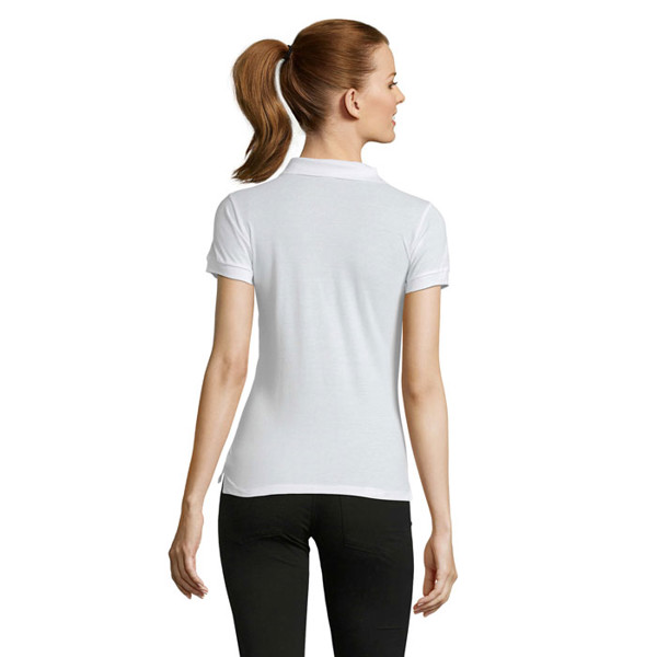 PASSION WOMEN POLO 170g - White / XXL