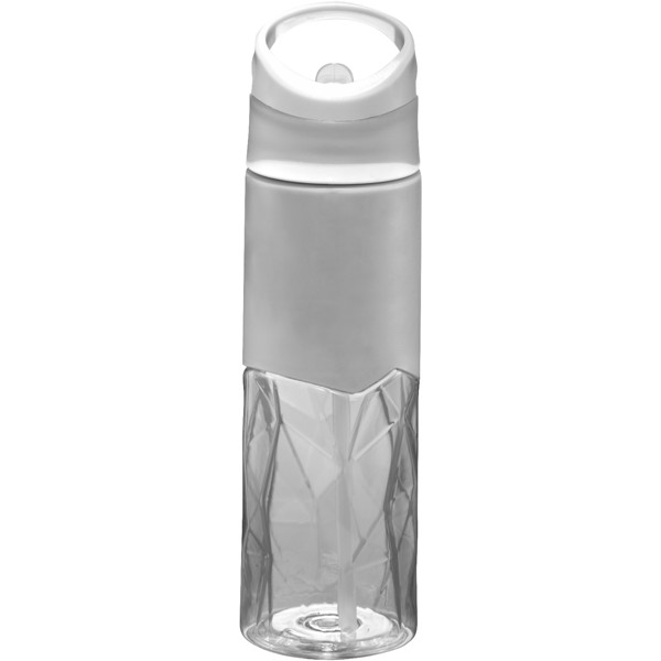 Radius 830 ml Tritan™ geometric sport bottle - Transparent clear