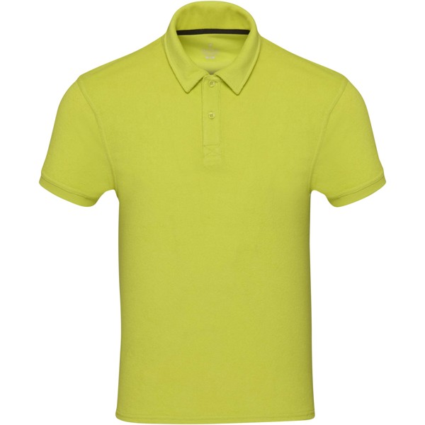 Akoya GRS recycled terry unisex polo - Lime / 2XS