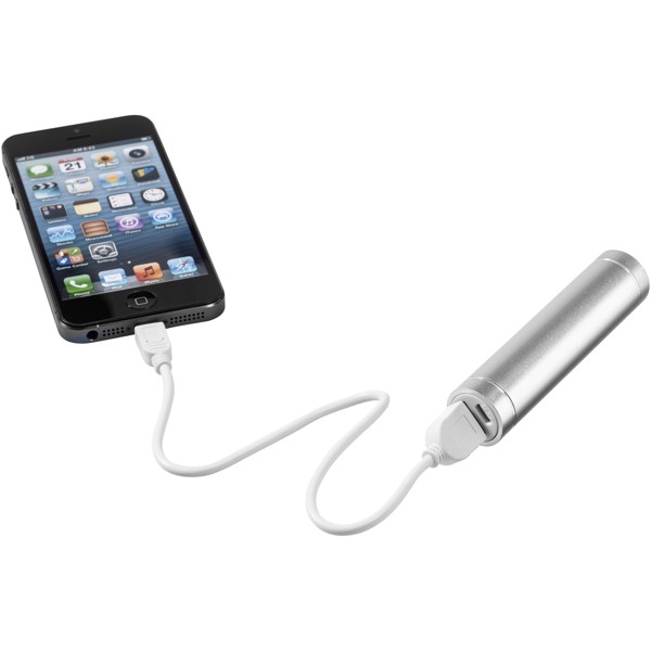 Bolt 2200 mAh power bank - Silver