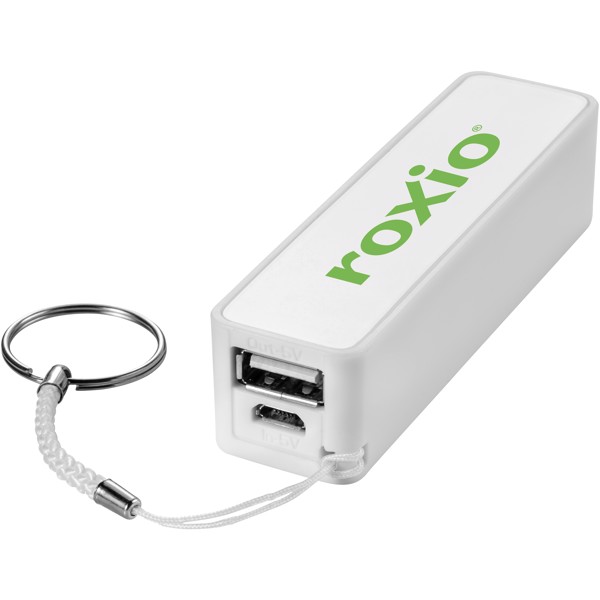 Jive 2000 mAh power bank - White