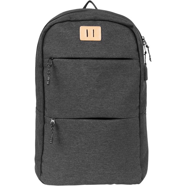 Cason 15" laptop backpack - Charcoal