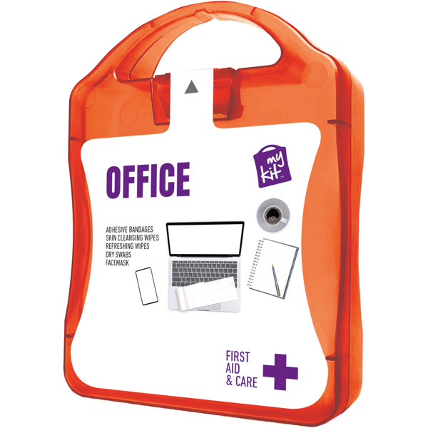 MyKit Office First Aid - Transparent Red