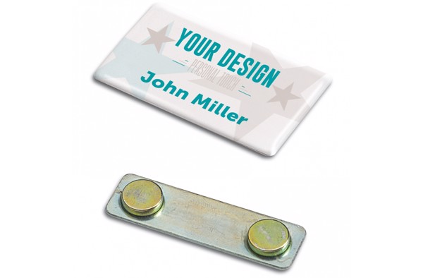 Name badge, personalized