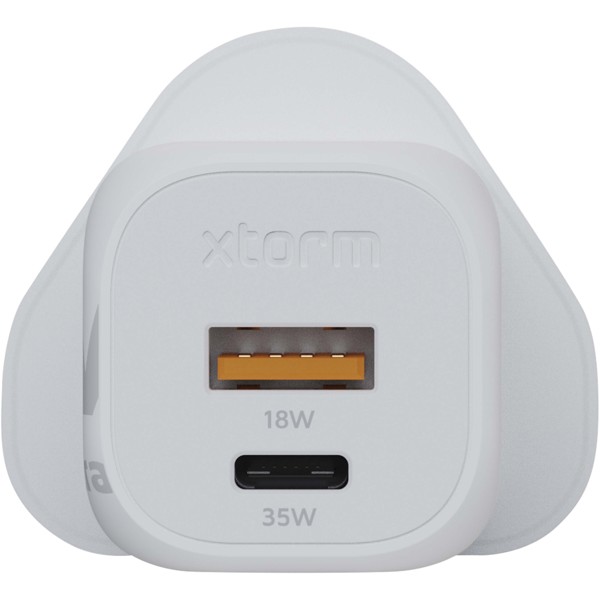 Xtorm XEC035G GaN² Ultra 35W wall charger - UK plug