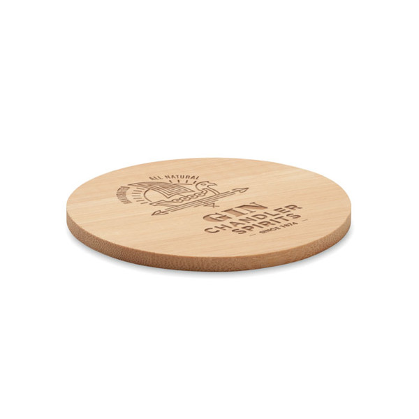 Bamboo round coaster Bayin