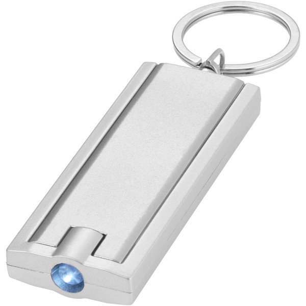 Castor LED keychain light - Silver