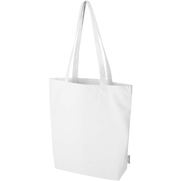 Florida 270 g/m² GRS recycled tote bag 10L - White