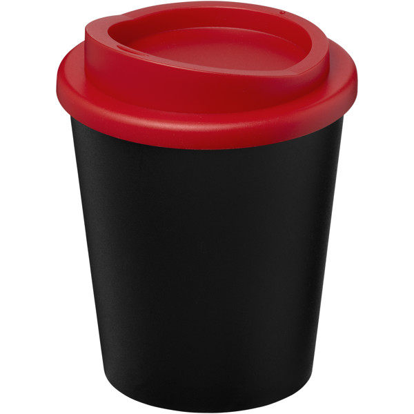 Americano® Espresso Eco 250 ml recycled tumbler - Black / Red
