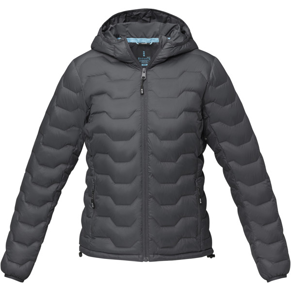 Petalite women's GRS recycled insulated down jacket - Storm Grey / XS