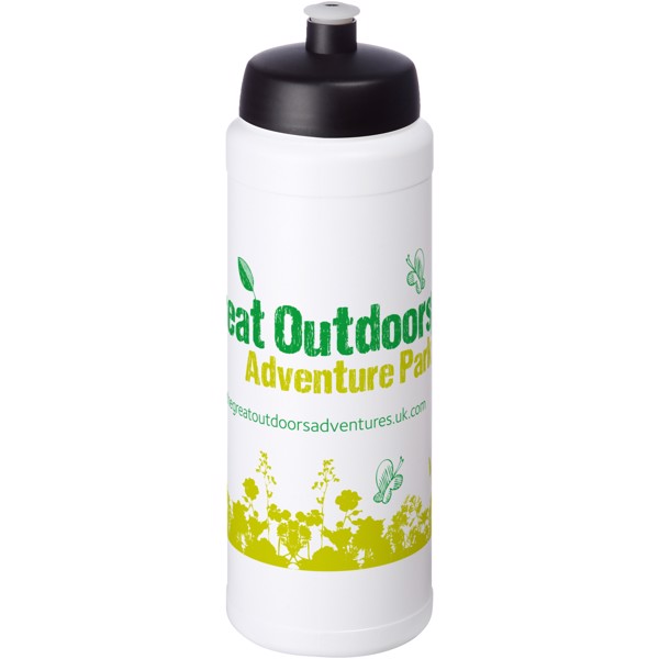 Baseline® Plus 750 ml bottle with sports lid - White / Black
