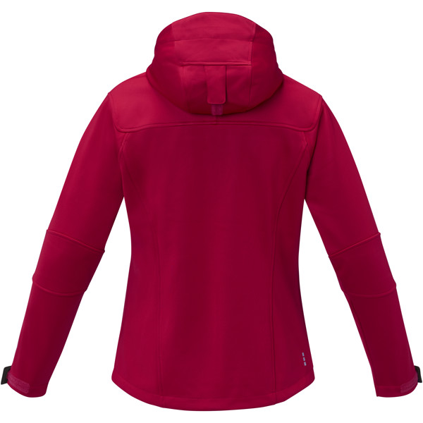Match women's softshell jacket - Red / 2XL