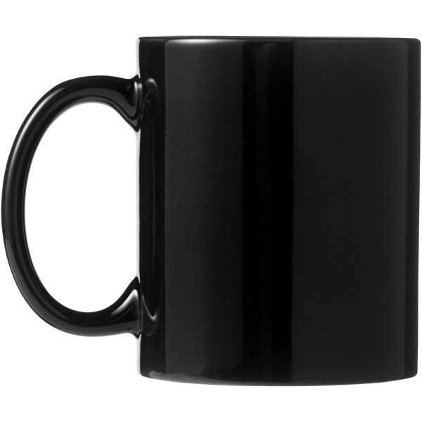 Santos 330 ml ceramic mug - Black