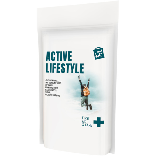 MyKit Active Lifestyle First Aid with paper pouch - White