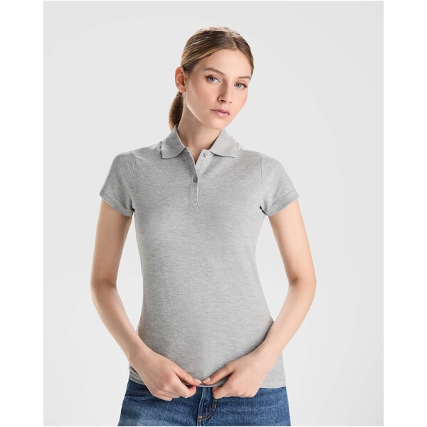 Prince organic cotton short sleeve women's polo - White / S