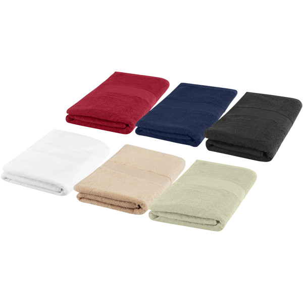 Sophia 450 g/m² cotton towel 30x50 cm - Beige
