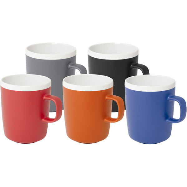 Lilio 310 ml ceramic mug - Red