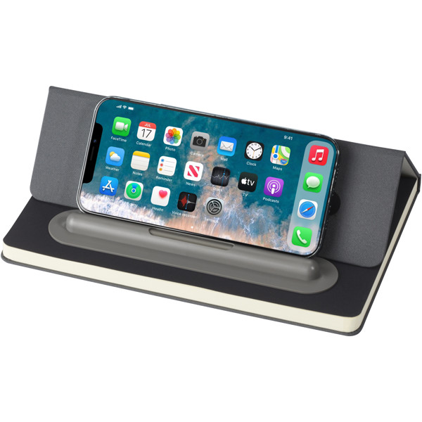 Skribo ballpoint pen and notebook set - Grey