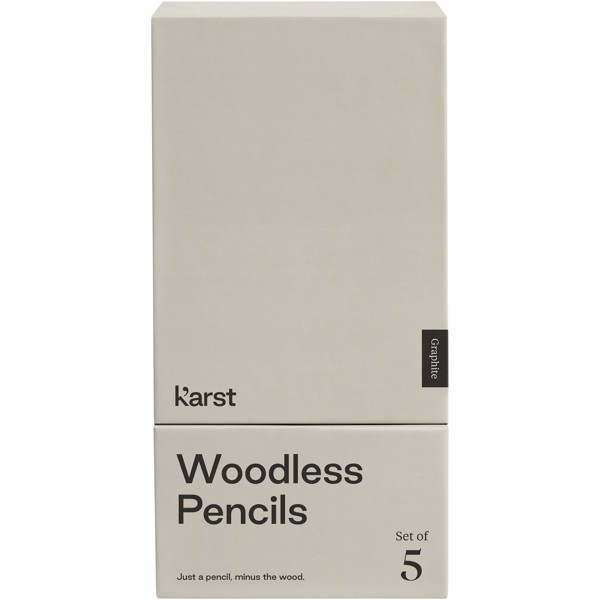Karst® 5-pack 2B woodless graphite pencils