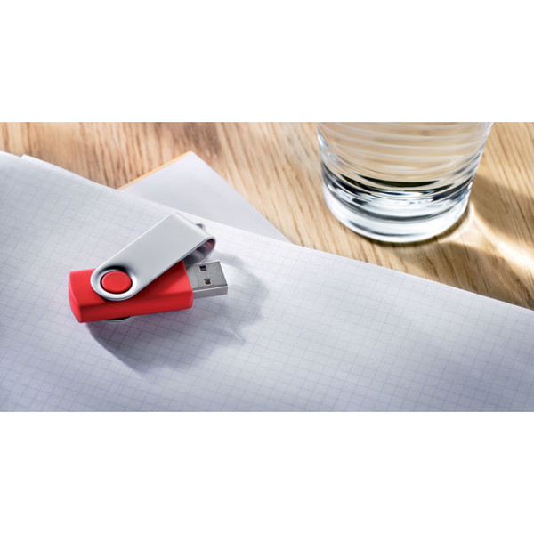 Techmate. USB flash 4GB Techmate Pendrive - White