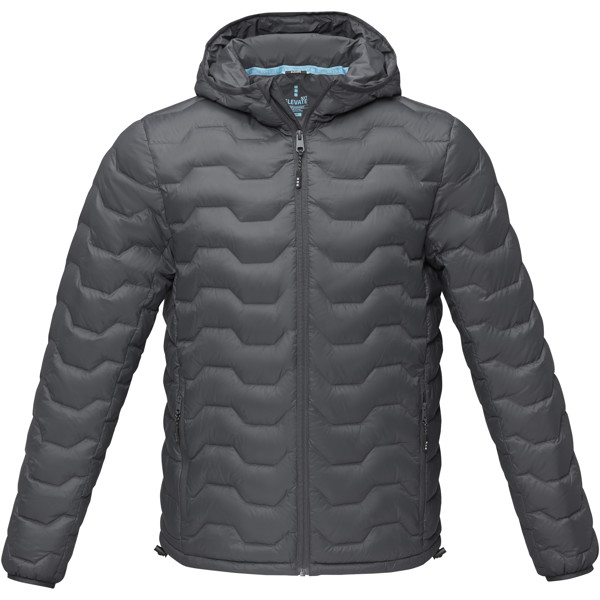 Petalite men's GRS recycled insulated down jacket - Storm Grey / XS