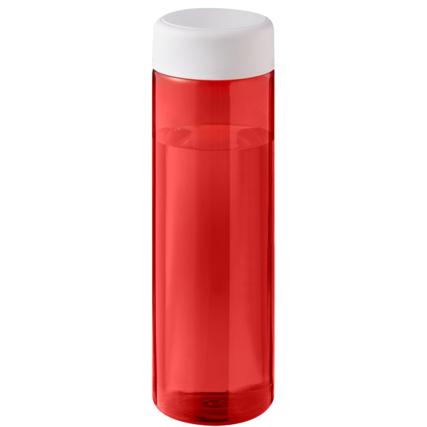 H2O Active® Eco Vibe 850 ml screw cap water bottle - Red / White