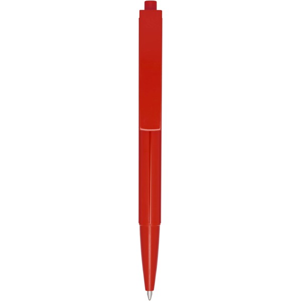 Elsa recycled plastic ballpoint pen (blue ink) - Red