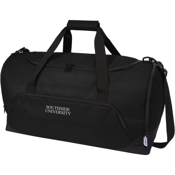 Bolsa de lona de RPET "Retrend" - Negro intenso