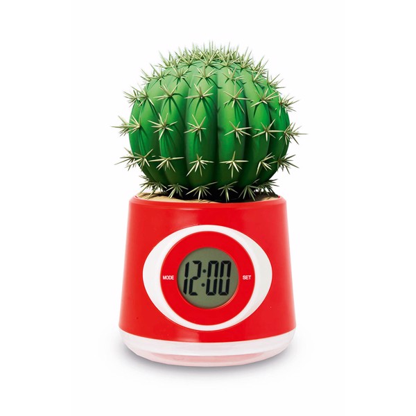 Pot Desk Clock Zelmo - Yellow