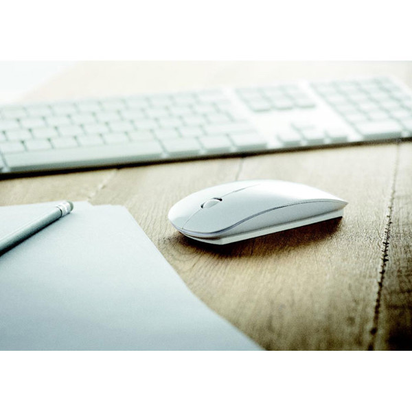 Wireless mouse Curvy - White