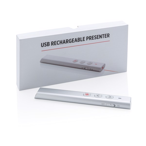 USB re-chargeable presenter
