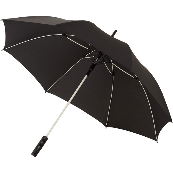 Stark 23\" windproof auto open umbrella - White / Black