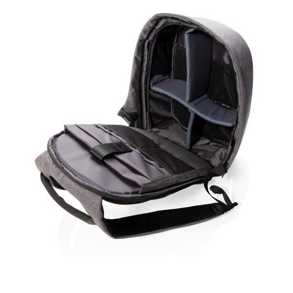 Nedobytný batoh Bobby Pro - Antracitová / Černá