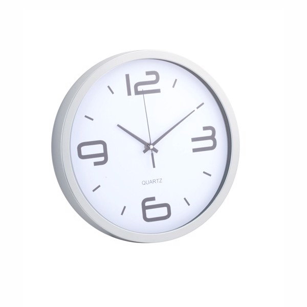 Wall Clock Cronos - White