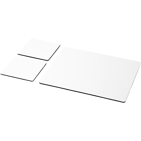 Q-Mat® mouse mat and coaster set combo 3