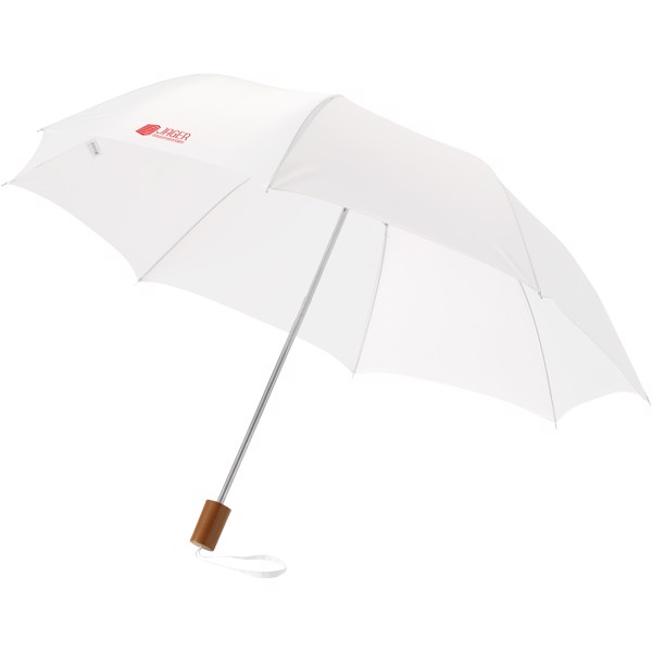 Oho 20\" foldable umbrella - White