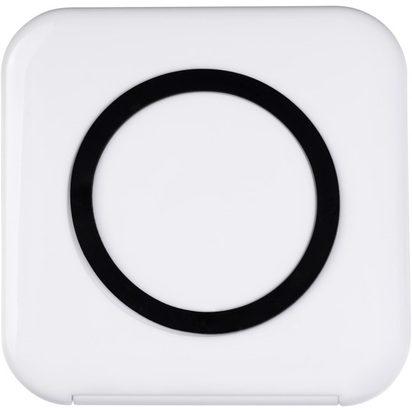 Catena wireless charging phone stand - White