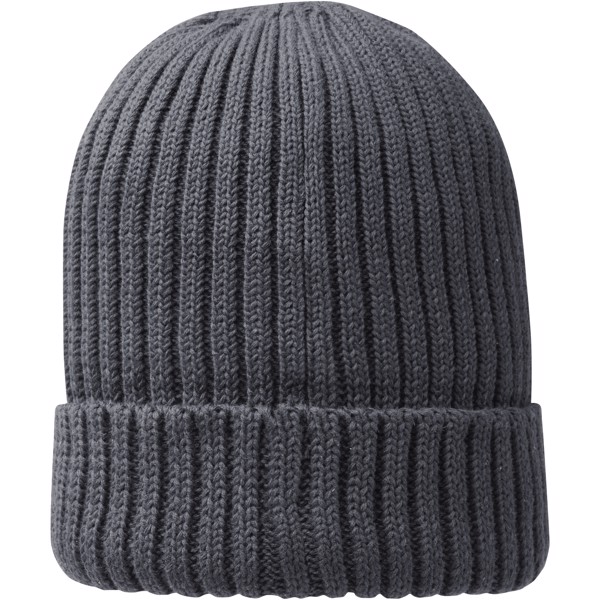 Ives organic beanie - Storm grey