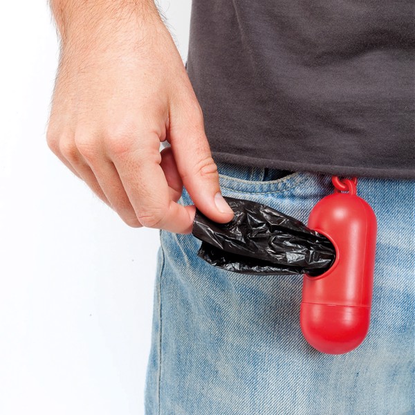 Waste Bag Dispenser Yoan - Red