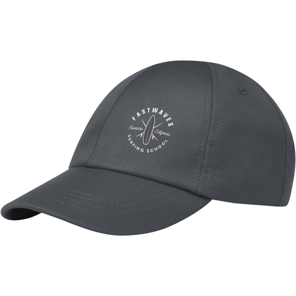 Cerus 6 panel cool fit cap - Storm Grey