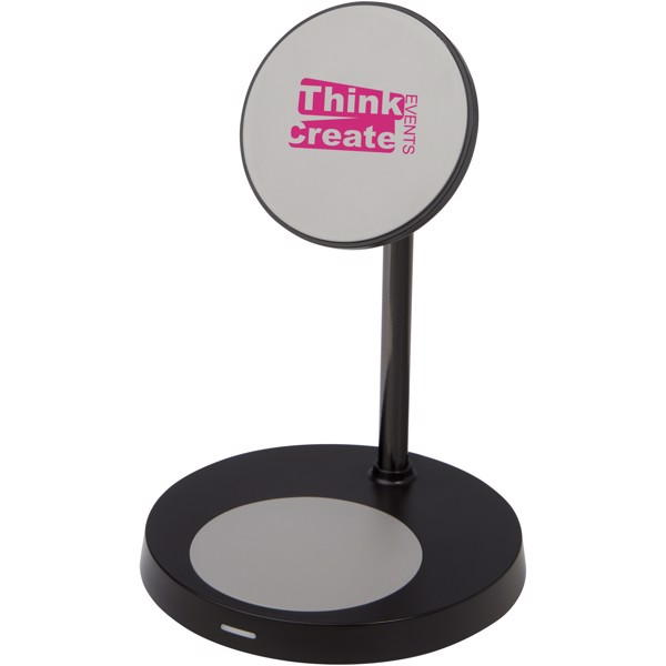 Magclick magnetic dual wireless charging stand