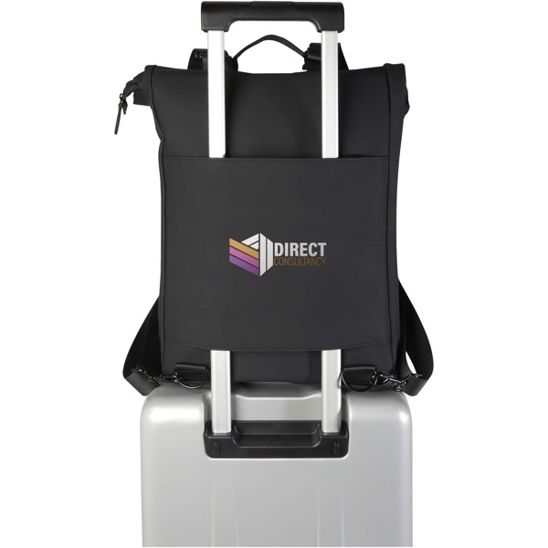 Turner 15.6\" GRS recycled roll-top laptop backpack 12L
