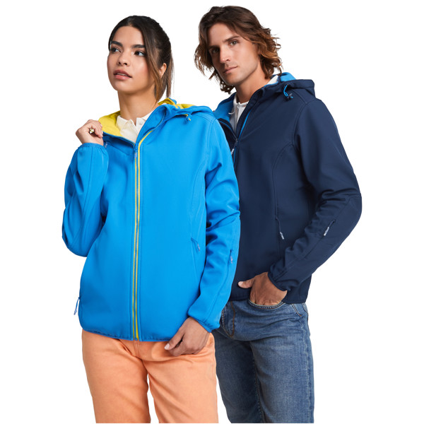Siberia unisex softshell jacket - Red / XS