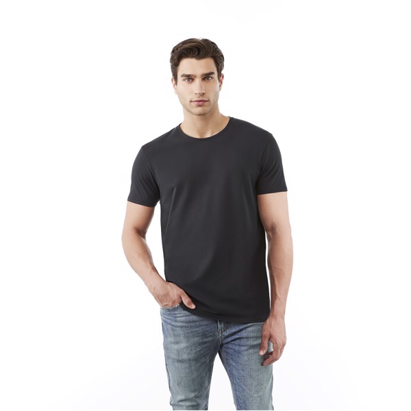 Balfour pánské organic tričko s krátkým rukávem - Červená s efektem námrazy / 3XL