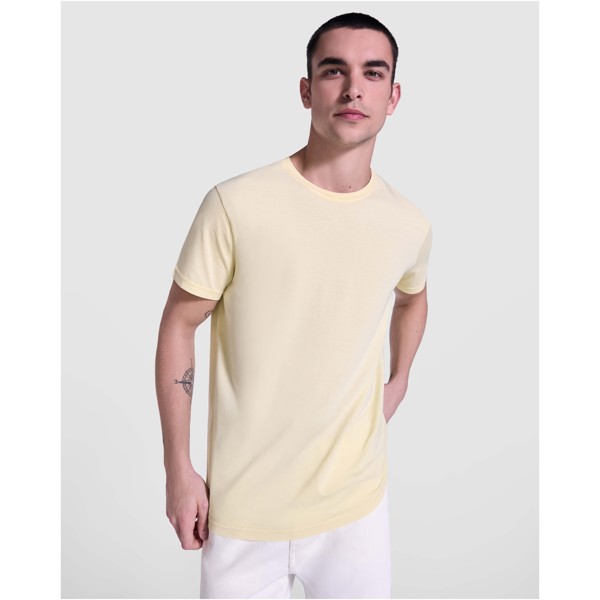 Corgi short sleeve men's t-shirt - Yellow / roly-S