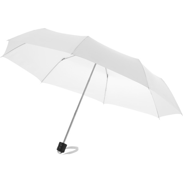 Ida 21.5\" foldable umbrella - White