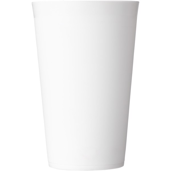 Drench 300 ml plastic tumbler - White