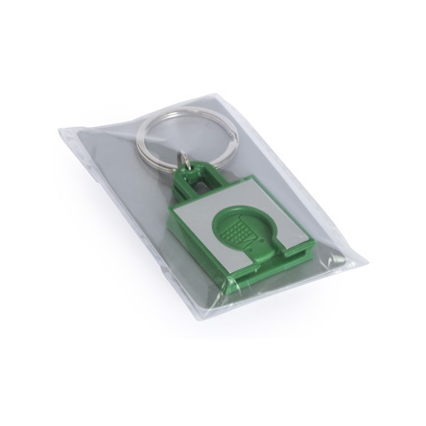 Keyring Coin Fliant - Yellow